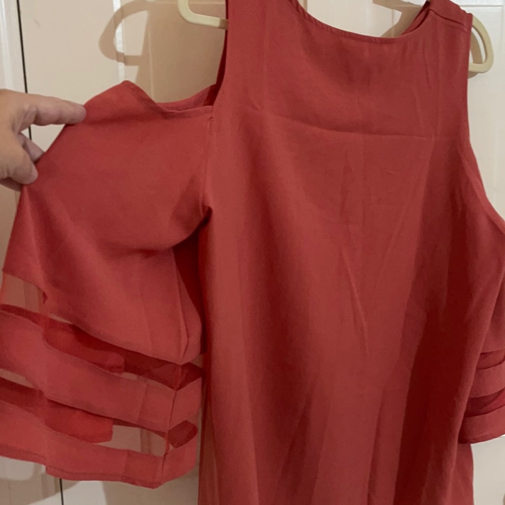 Ladies Cold shoulder blouse